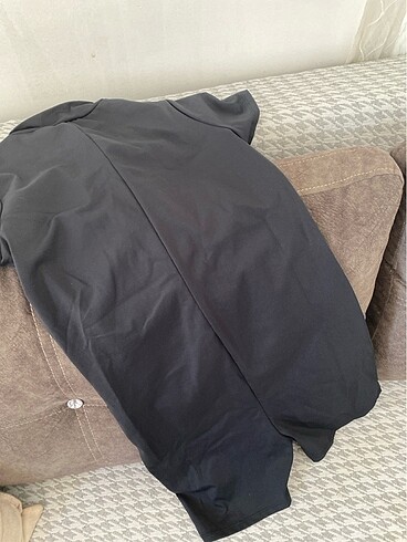 Fermuarlı mini kısa kol toparlayıcı tulum - Görsel 9