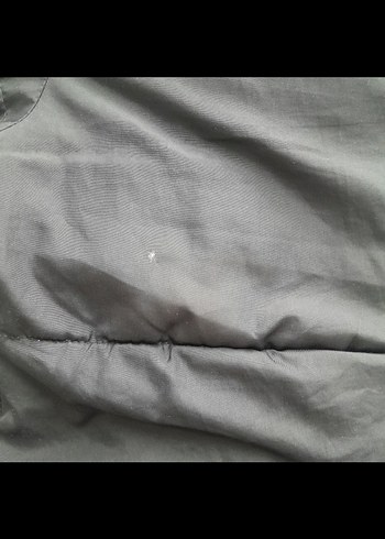 Bershka Siyah Kapüşonlu Kadın Kışlık Puff Mont