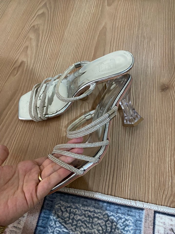 Taşlı Stiletto - Görsel 2