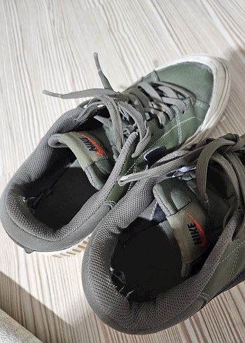 Yeşil Gri Erkek Spor Ayakkabı Platform Taban - Görsel 4