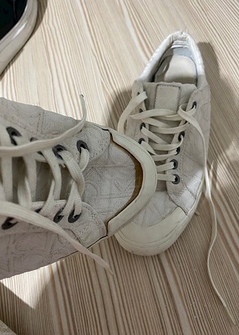 Beyaz Calvin Klein Orijinal Spor Ayakkabı - Görsel 2