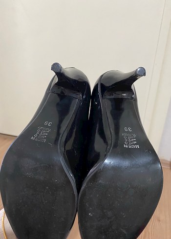 Siyah Rugan Stiletto - Görsel 4