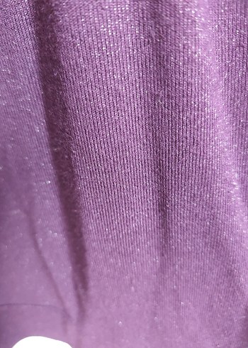 POTİ TRİKO DEGAJE YAKA BLUZ - Görsel 6