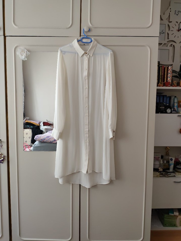 SEÇİL ŞİFON GÖMLEK TUNİK - Görsel 2