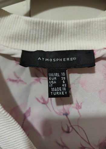 42 Beden ATMOSPHERE ÇİÇEKLİ CEKET