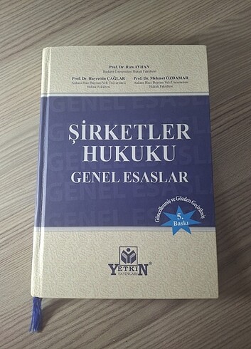 Rıza Ayhan Şirketler Hukuku
