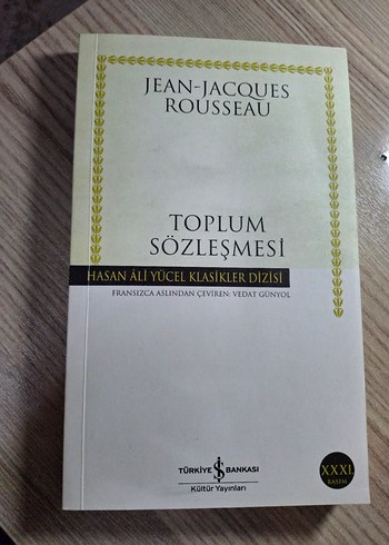 Jean-Jacques Rousseau - Toplum Sözleşmesi
