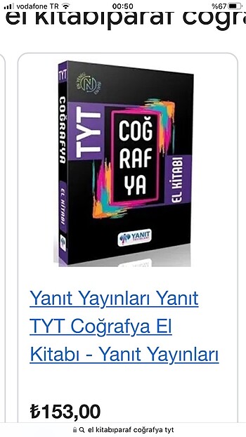Tyt coğrafya