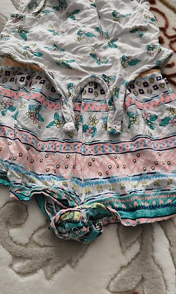 9-12 Ay Beden çeşitli Renk Salopet