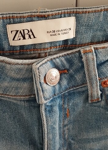 26 Beden Zara Jean pantolon