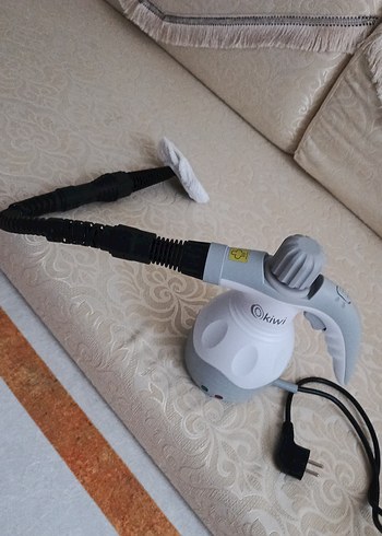 Beyaz ve Gri Okiw Buharlı Temizleyici