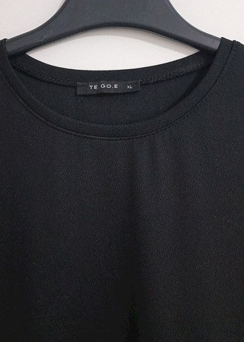 Kadın Siyah Uzun Kollu Fırfırlı Elbise - Görsel 9