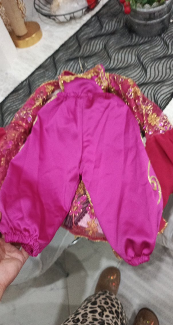 Kız Çocuk Renkli Nakışlı Uzun Kollu Bolero - Görsel 4