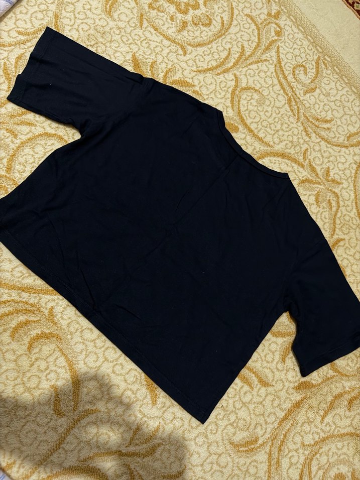 Kız Çocuk Siyah New York Baskılı Tişört - Görsel 2