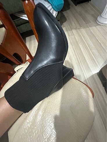 Hotiç Hotiç hakiki deri bilek lastikli bot