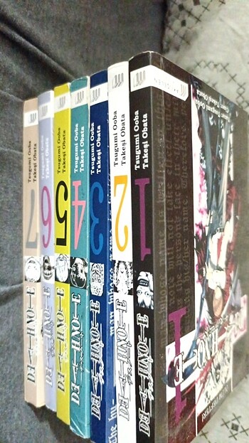 Death Note 1-2-3-4-5-6-7