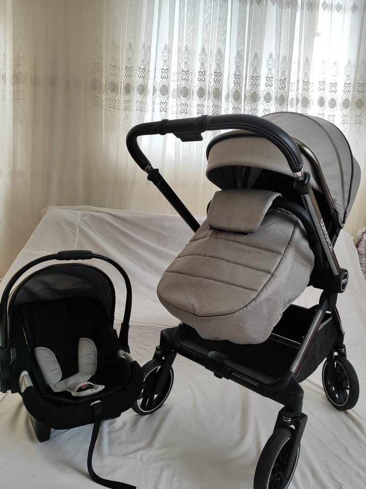 Gri Concord Prego Bebek Arabası - Görsel 2