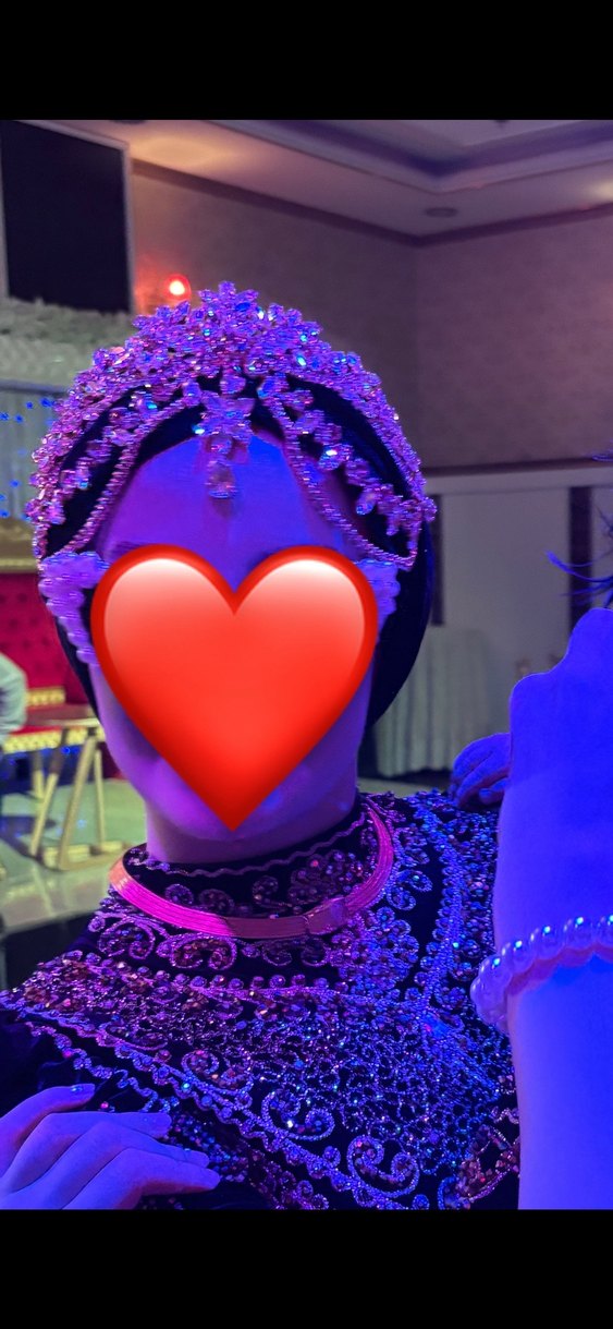 Alınlıklı gold gelin tacı - Görsel 3