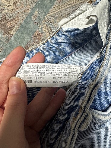 xs Beden Jean pantolon