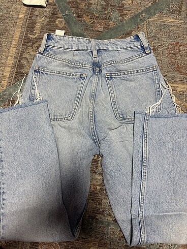 xs Beden mavi Renk Jean pantolon