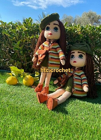 Beden Renk Amigurumi Eylül bebek kız bebek