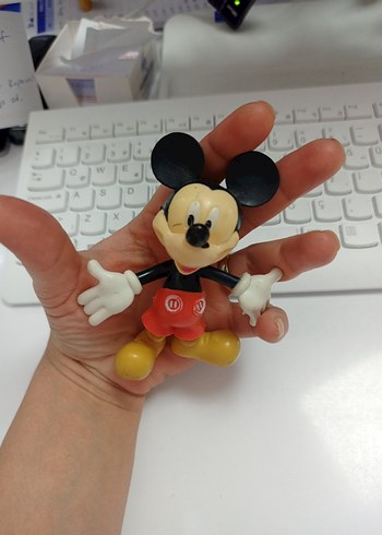Beden Renkli Mickey Mouse Figür