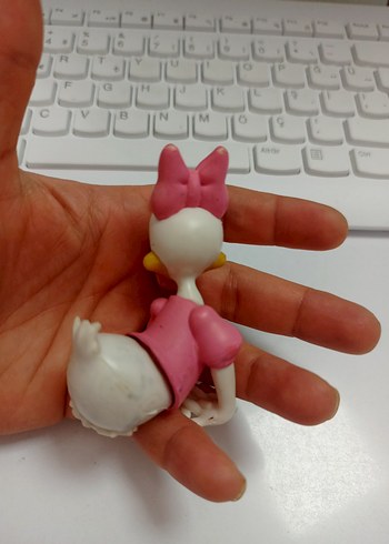 Renkli Pembe Daisy Duck Figürü