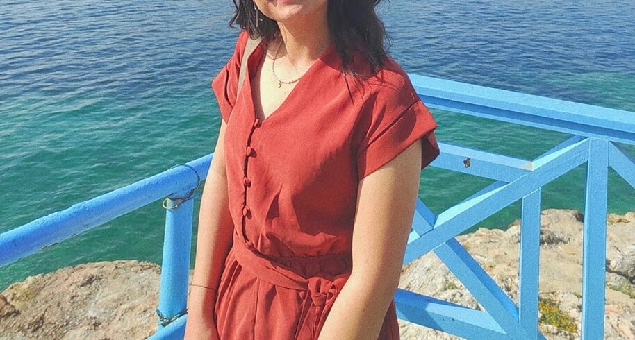 Trendyol & Milla Kiremit kuşaklı tulum