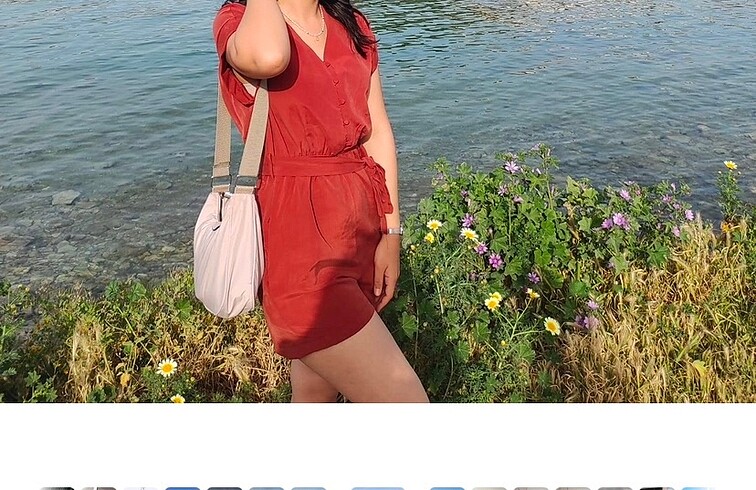 s Beden Kiremit kuşaklı tulum