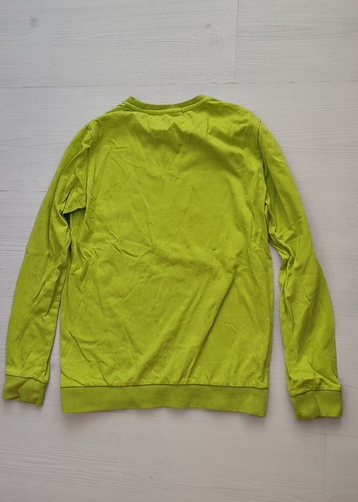 LCW Waikiki erkek çocuk sweatshirt yeşil 9-10 yaş - Görsel 2