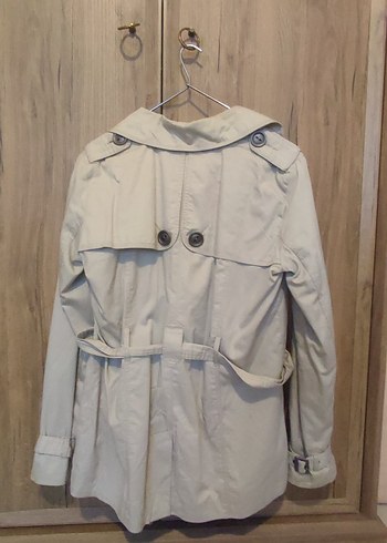 LCW xside Bej Kemerli Kadın Trençkot M beden - Görsel 3