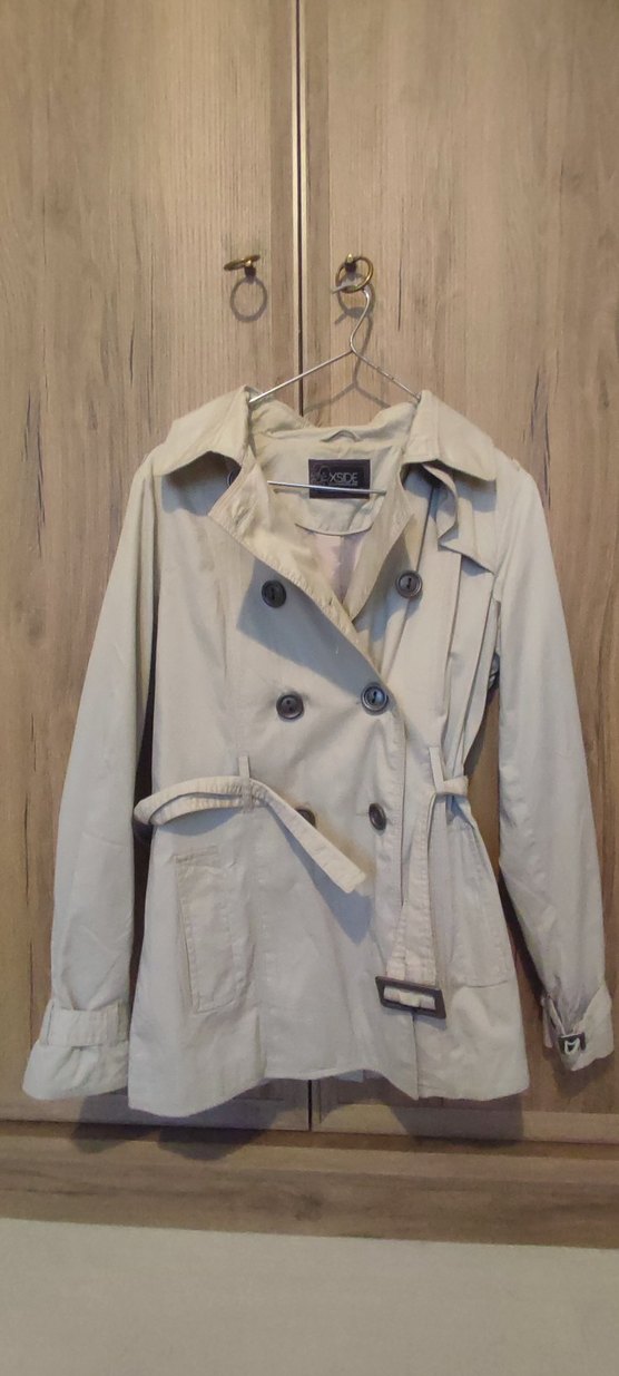 LCW xside Bej Kemerli Kadın Trençkot M beden - Görsel 5