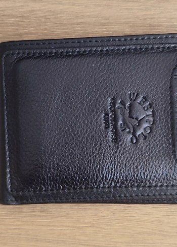 West Polo siyah erkek deri cüzdan - Görsel 5