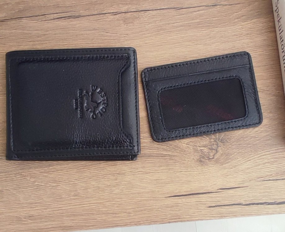 West Polo siyah erkek deri cüzdan - Görsel 2