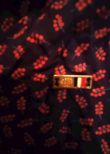 U.s Polo Mor Desenli V Yaka Uzun Kollu Gömlek 36 beden - Görsel 7