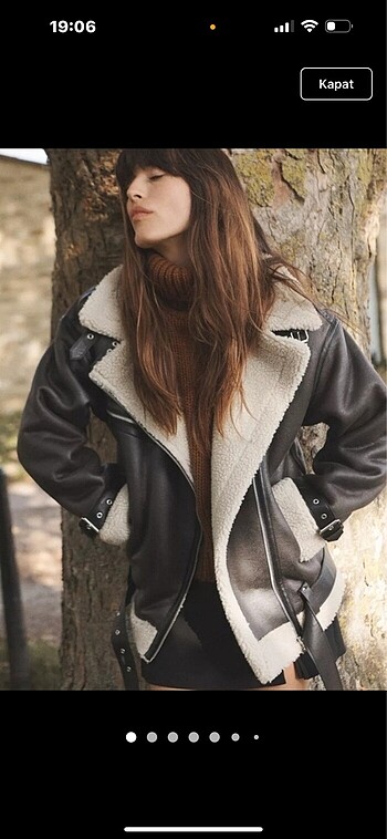 ZARA BİKER CEKET