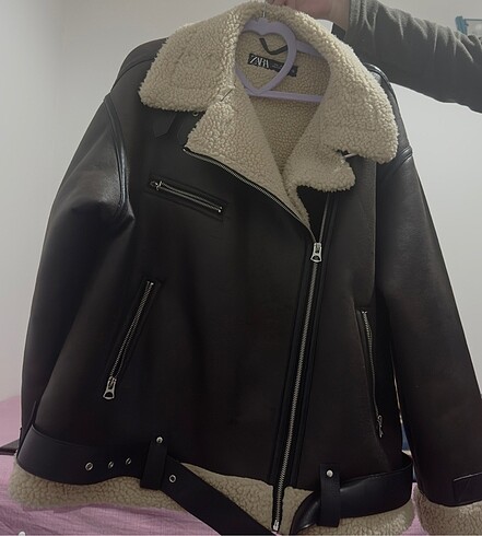 l Beden ZARA BİKER CEKET