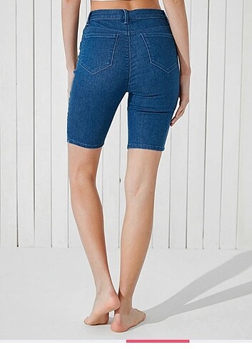 Penti Penti Denim Mavi Kısa Şort 