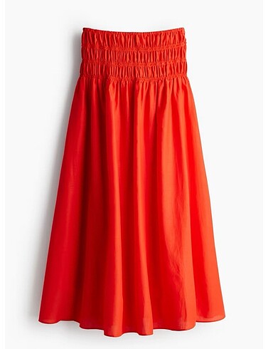 H&M Beli Büzgülü Etek