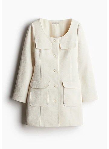 H&M Bukle Blazer Elbise