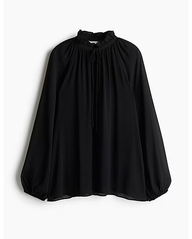 H&M Krinkle Şifon Bluz