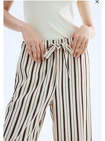 s Beden çeşitli Renk H&M Drawstring Twill Trousers
