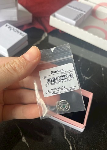Pandora Yeşil Sonsuz Halka Sallantılı Charm - Görsel 4