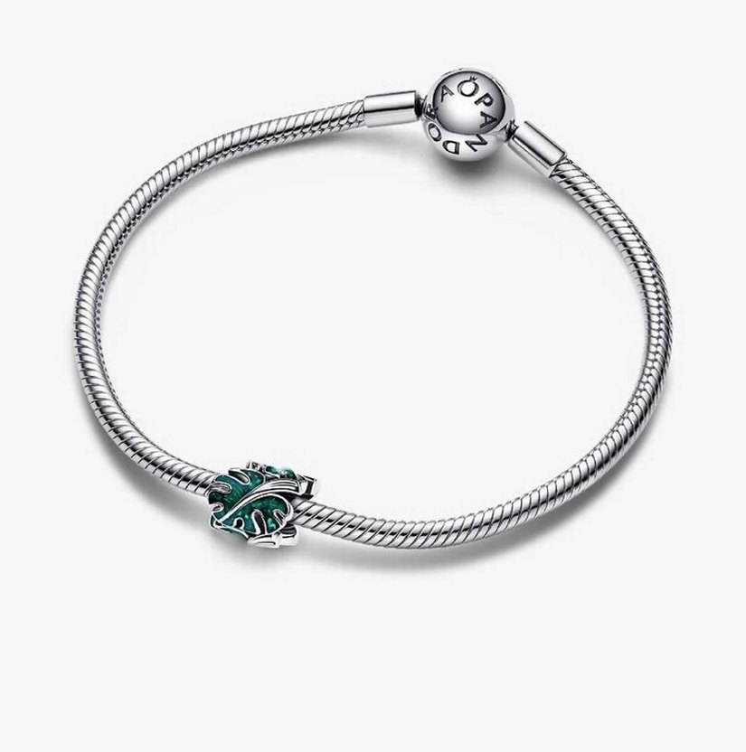 Pandora Yeşil Devetabanı Yaprakları Charm - Görsel 2