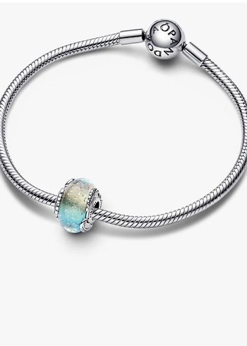 Pandora Çok Renkli Murano Camı ve Tüy Charm - Görsel 3