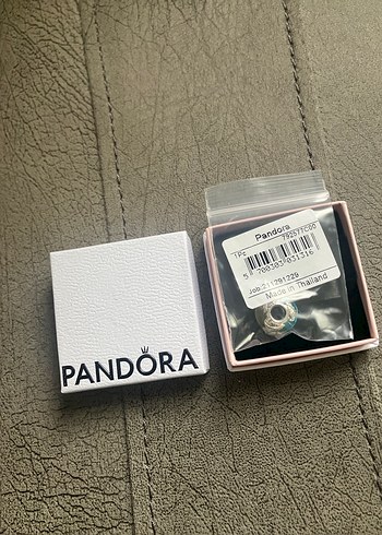 Pandora Çok Renkli Murano Camı ve Tüy Charm - Görsel 4