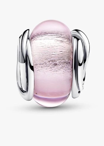 Pandora Pembe Murano Cam Charm - Görsel 2
