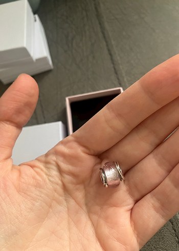 Pandora Pembe Murano Cam Charm - Görsel 8