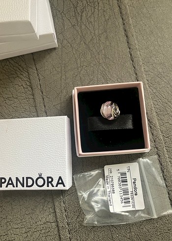Pandora Pembe Murano Cam Charm - Görsel 7