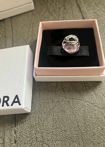 Pandora Pembe Murano Cam Charm - Görsel 6
